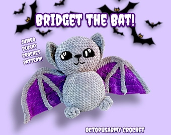 Plushy Bat Crochet Pattern