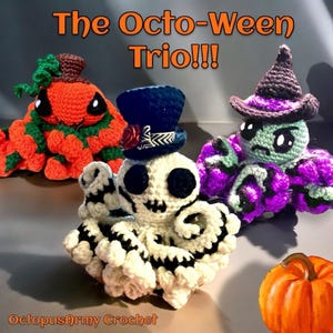 Halloween Octopus Pattern Bundle!