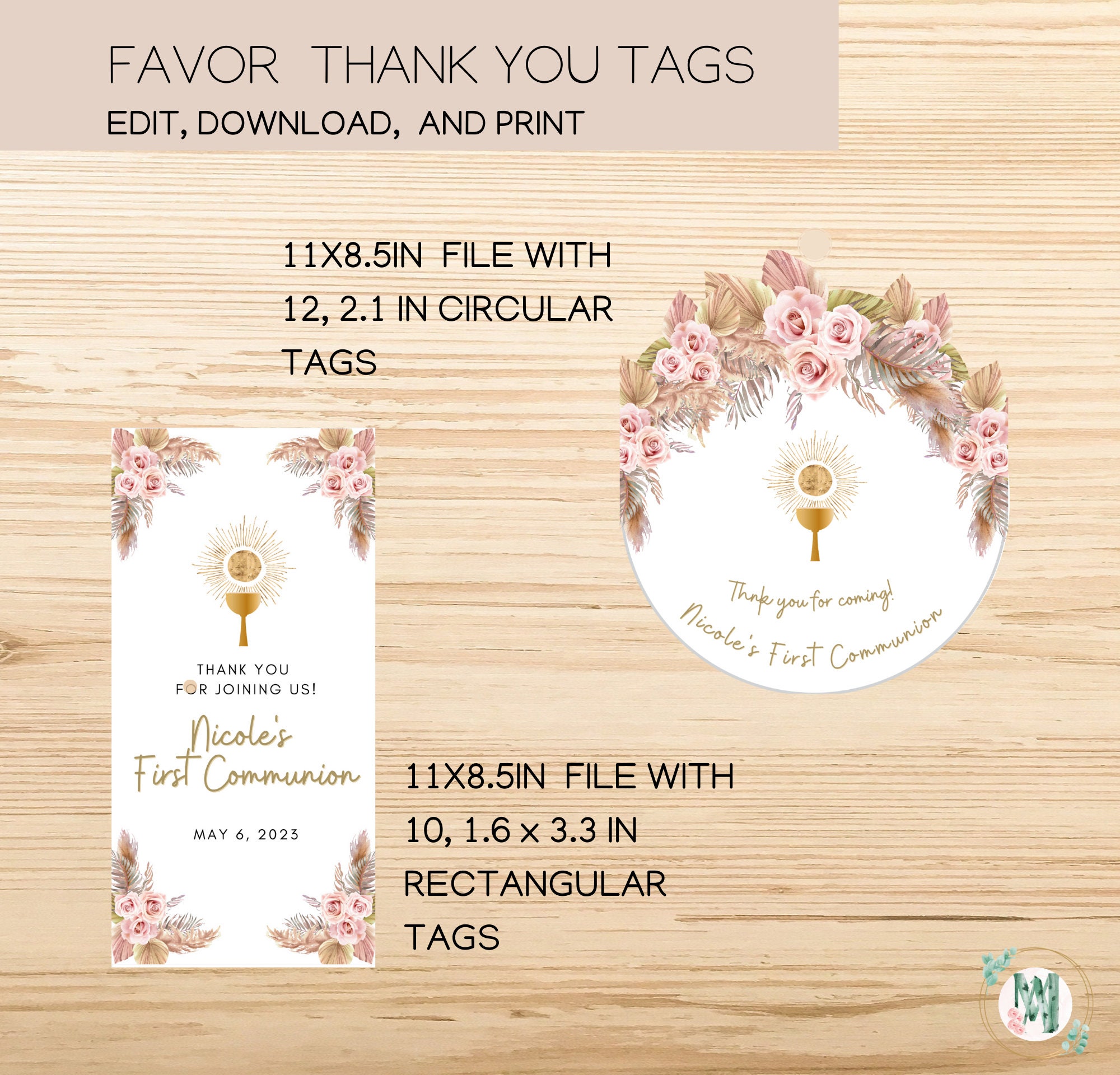 First Communion Bundle First Communion Digital and Printable First Communion Bundle First Communion Digital and Printable