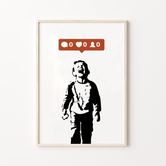 Iheart Nobody Likes Me Print Urban Art Street Art Print - Etsy