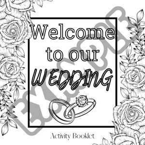 Fun Wedding Coloring Book for Kids: Coloring Pages, Games, and More!