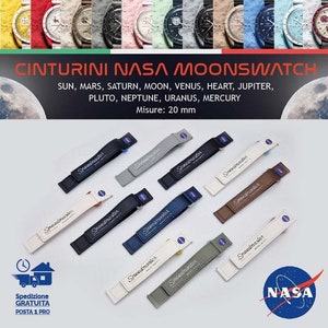 xOmega moonwatch straps-Swatch MoonSwatch watch mission to the sun jupiter earth venus pluto moon neptune uranus mercury mars saturn