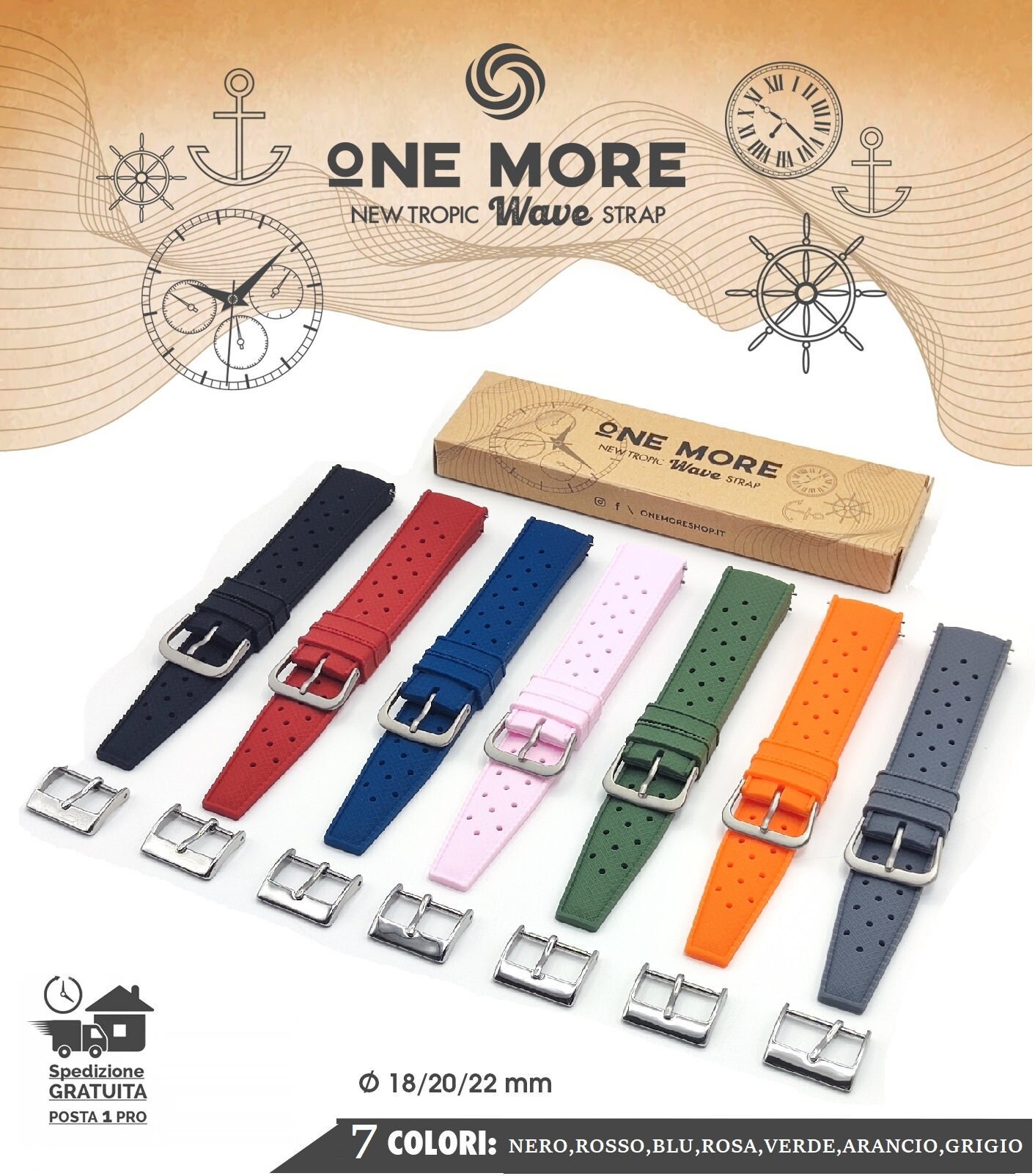 Tropic watch strap Etsy Italia
