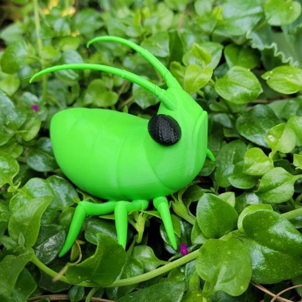 Grounded Aphid 3d print (FDM) 100mm x 100mm x 112mm. Highly detailed game miniature figurine