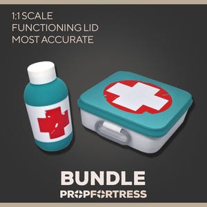 Small / Medium Health Kit Pickup (Team Fortress 2/TF2) 1:1 Replica Prop Storage Containers