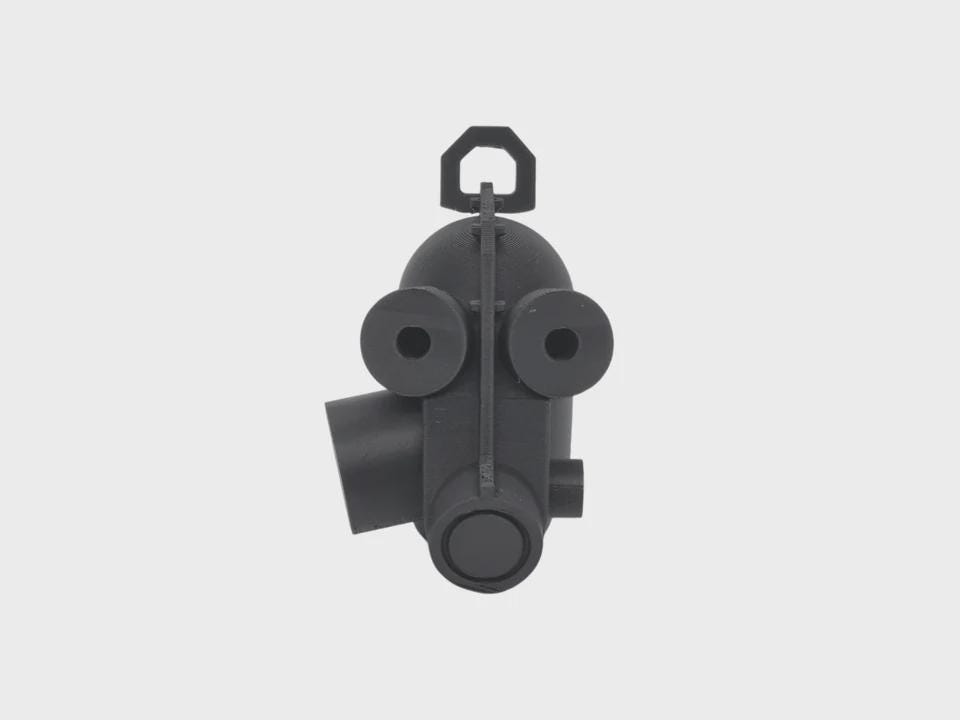 Botkiller Keychain: 3D Printed Spy/pyro Replica Mini Head Figurine ...