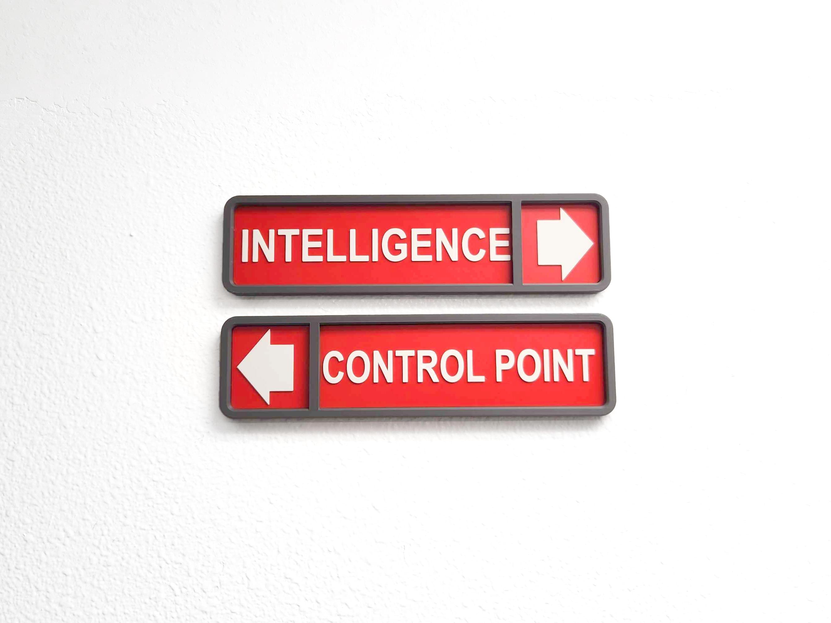 Tf2 Control Point Signs Directional Signs - Intel/control Point/battlements/resupply: 3D ...