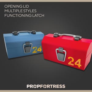 Engineer&#39;s Toolbox (Team Fortress 2/TF2) 3D Printed Container Prop