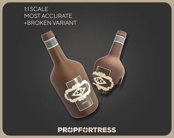 Bottle o' Scrumpy: 3D Printed Demoman Replica Cosplay Prop (Team Fortress 2/TF2)