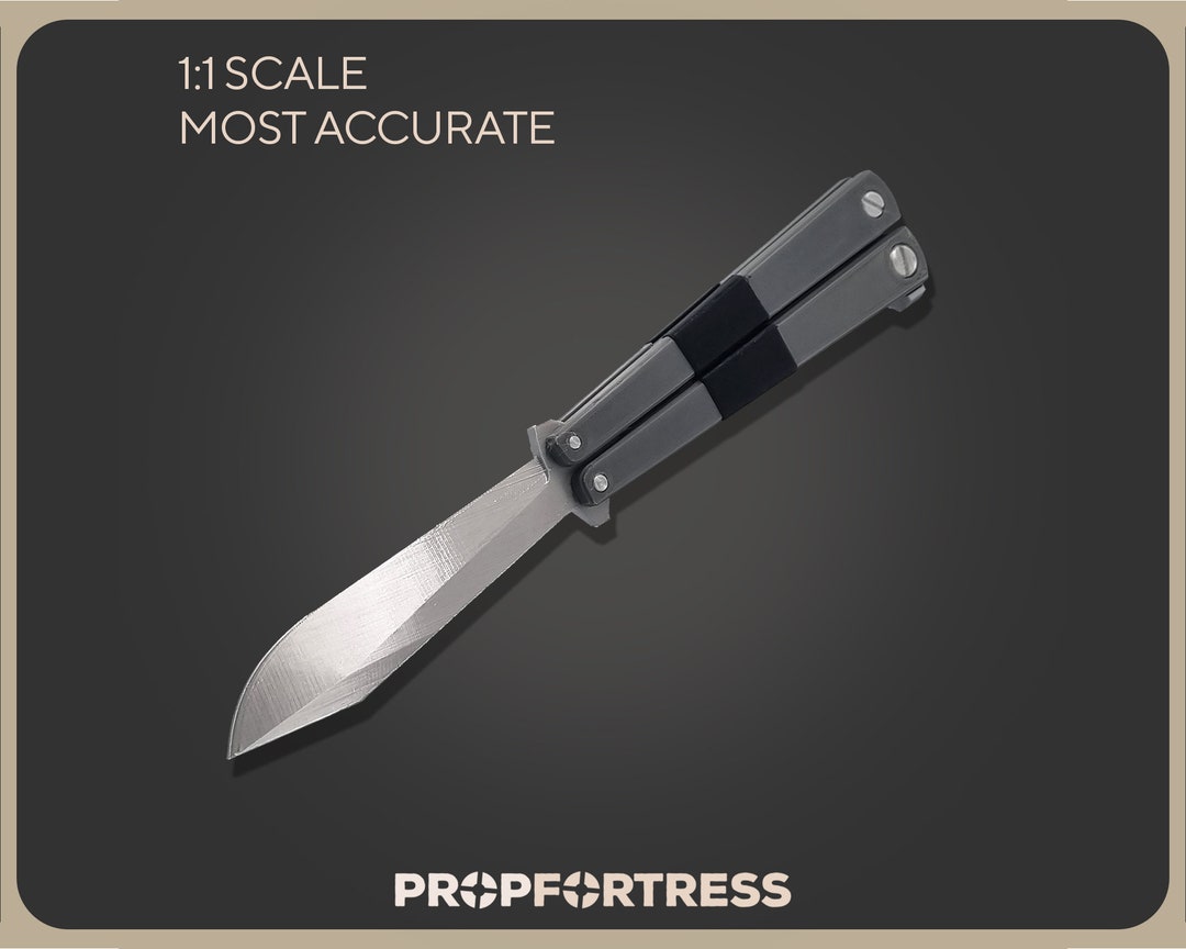 Spy's Butterfly Knife team Fortress 2/TF2 11 Replica / 3D Printed