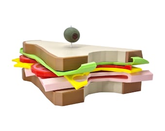 Heavy's Sandvich (team Fortress 2/TF2) 1:1 Replica / 3D