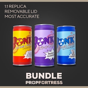 Bonk! Atomic Punch & Crit-A-Cola (Team Fortress 2/TF2) 1:1 Replica / 3D Printed Scout Cosplay Prop
