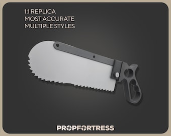 Bonesaw: 3D Printed Medic Replica Cosplay Prop Saw (Team Fortress 2/TF2)