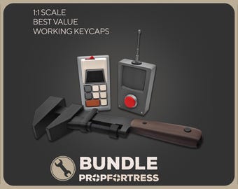 Engineer Bundle - Stock Melee Loadout: 3D Printed Replica Cosplay Props (Team Fortress 2/TF2)