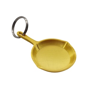 Golden Pan Keychain (TF2 / Team Fortress 2) 3D Printed
