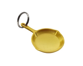 Golden Pan Keychain (TF2 / Team Fortress 2) 3D Printed
