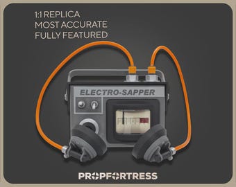 Electro Sapper: 3D Printed Spy Replica Cosplay Prop (Team Fortress 2/ TF2)