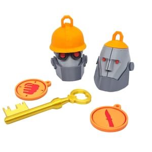 Botkiller Keychain: 3D Printed Replica Heavy/engineer Mini Figurine ...
