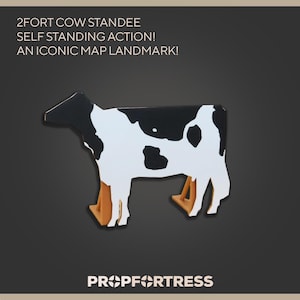 Team Fortress 2 CTF_2Fort Cow Standee | 3D Printed Mini TF2 Statue