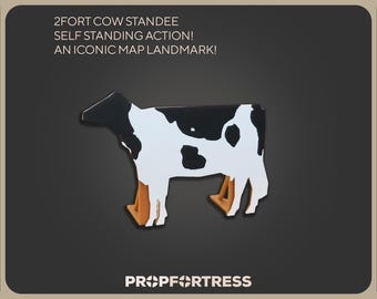 Team Fortress 2 CTF_2Fort Cow Standee | 3D Printed Mini TF2 Statue