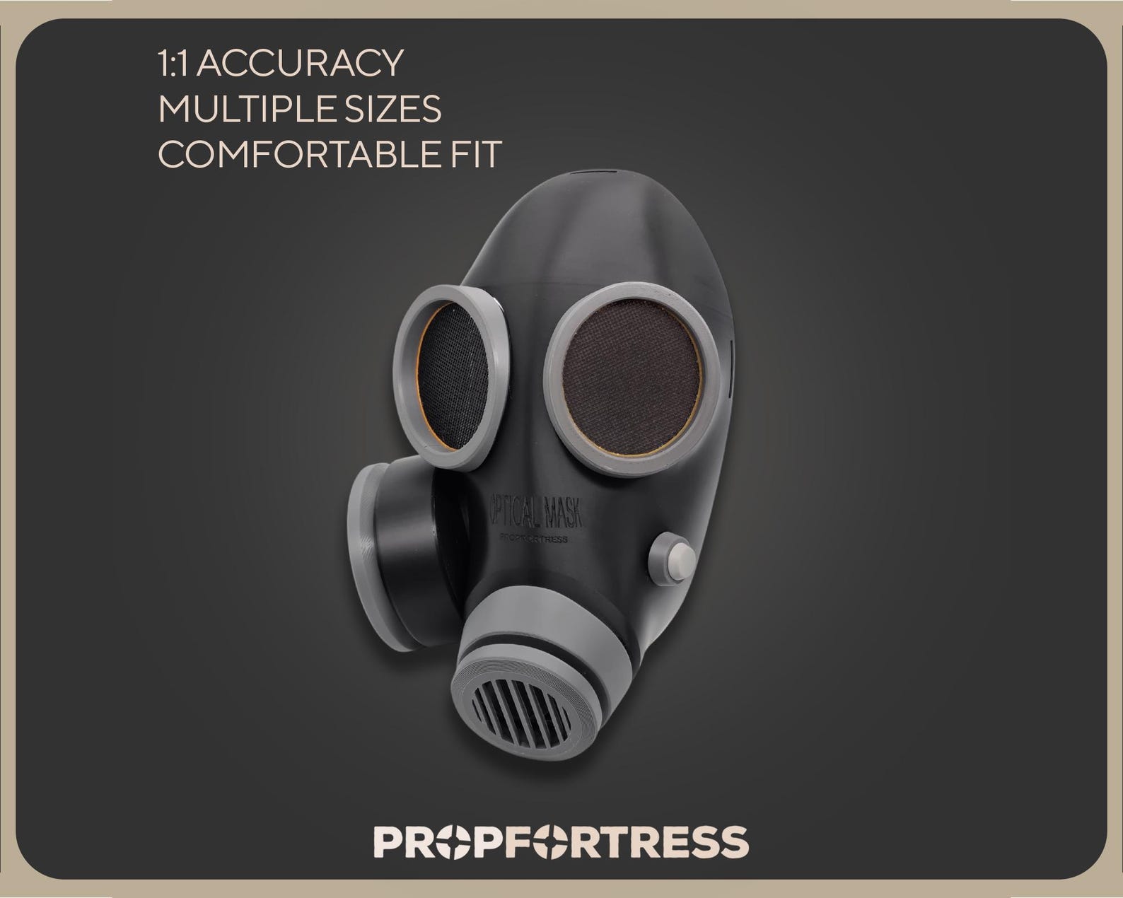 Pyro Gas Mask: 3D Printed Wearable Replica Cosplay Prop, S/M/L (team ...