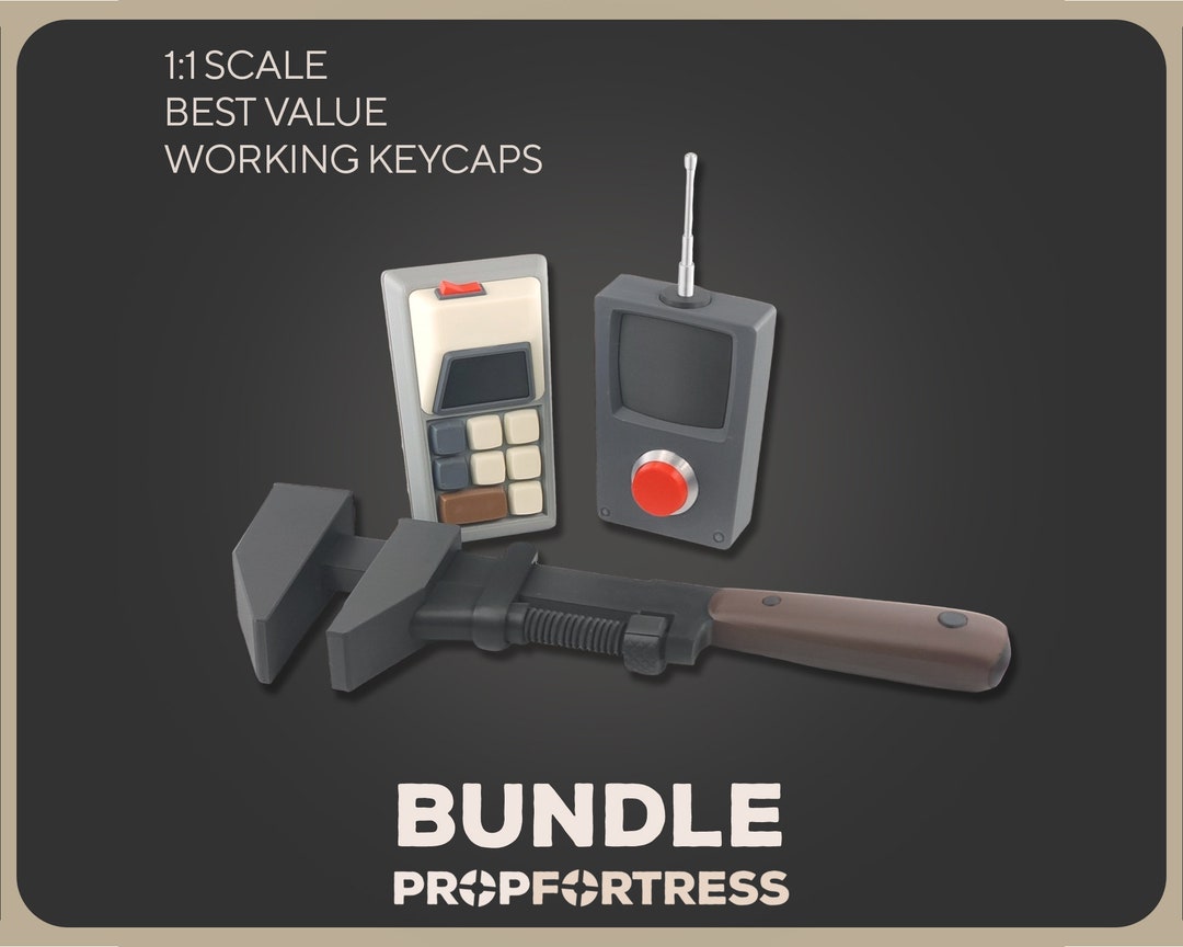 Stock Engineer Wrench Action PDA V2 BUNDLE team Fortress 2/TF2 11