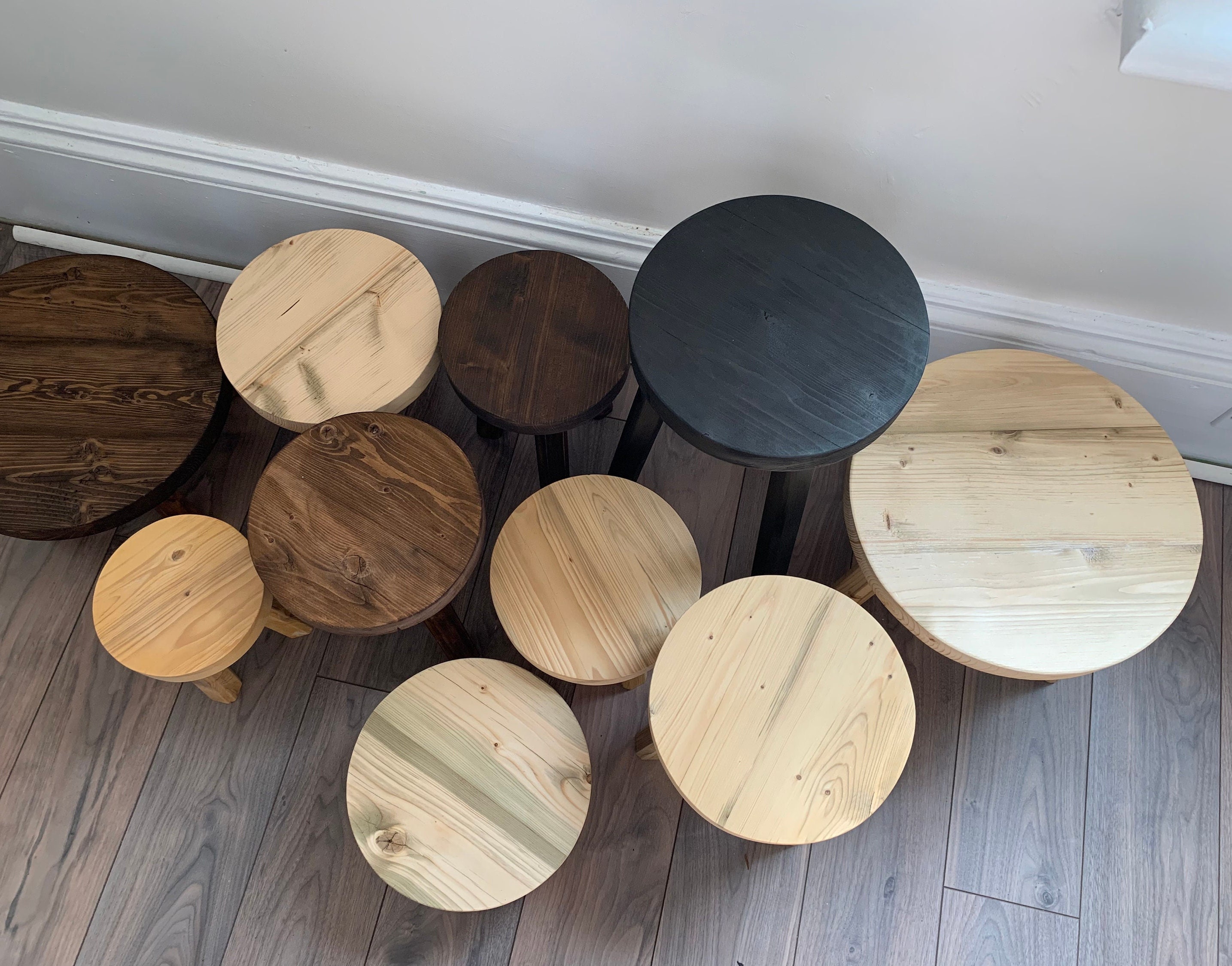 Build Your Own Stool. Decorative Stools. Reclaimed Canadian Etsy UK
