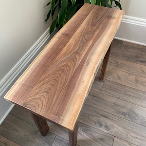 Live Edge Walnut Coffee Table.  Build Your Own Coffee Table.  Handcrafted Canadian Walnut