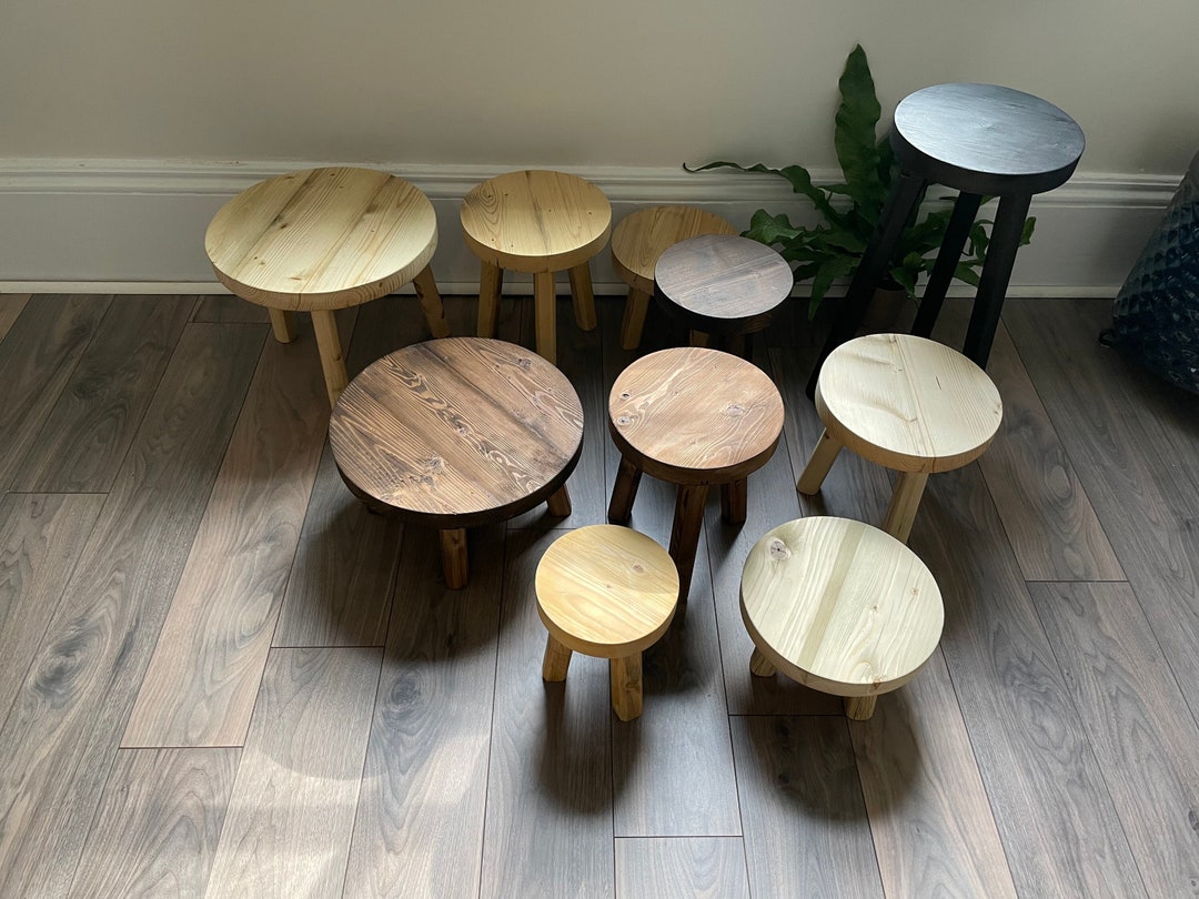 Build Your Own Stool. Decorative Stools. Reclaimed Canadian Spruce