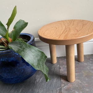 Taburete para plantas de cerezo. Soporte para plantas.