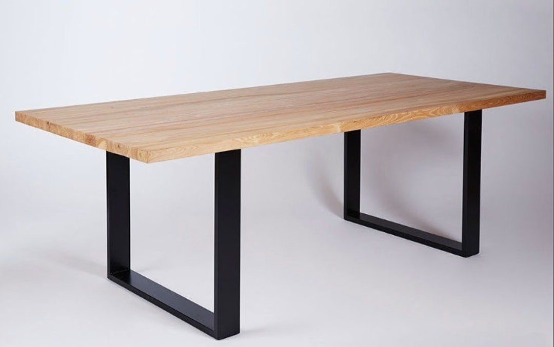 Solid Oak Dining Table. Handcrafted Kitchen Tables, Custom Sizes, Solid ...