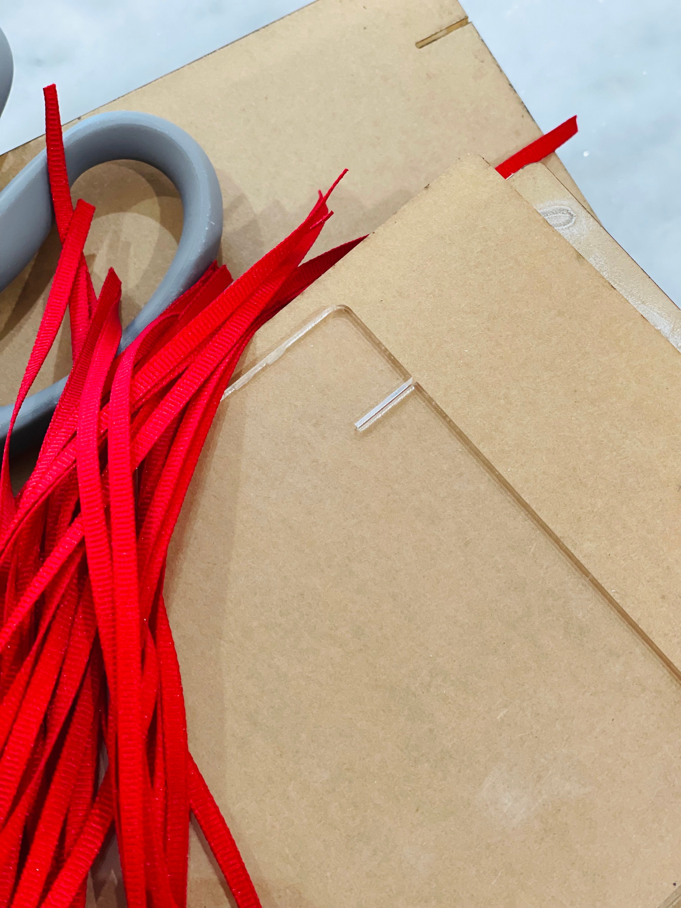 Ribbon Tail Board Ribbon Cutter Measuring Board Craft Etsy