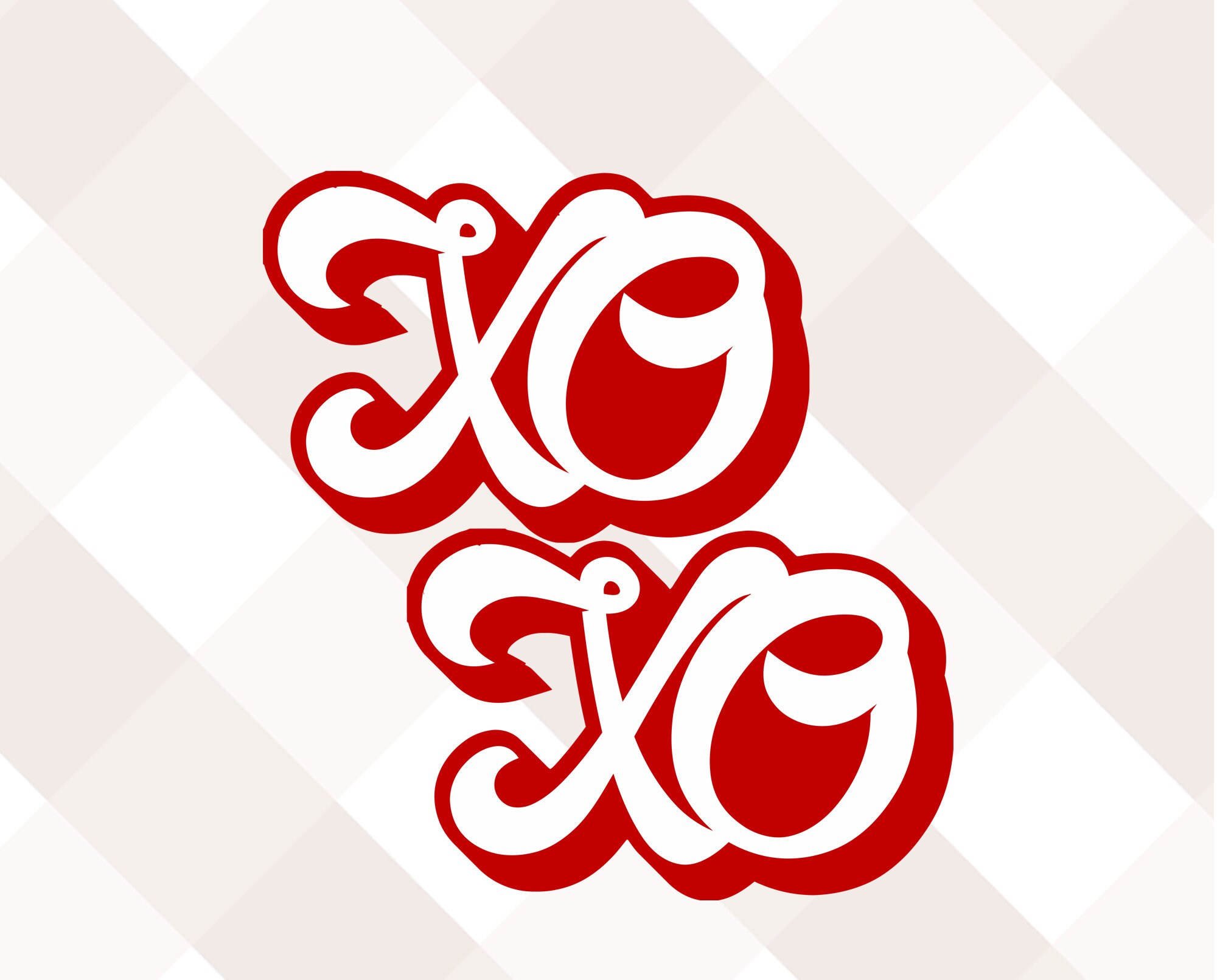 Xo Xo Svg Xo Xo Retro Valentine Svg Svg File Png File Etsy