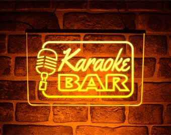 祝開店！大放出セール開催中 Hanging | Sign Light LED Neon Bar Karaoke Wall Lit Window or DJ機材