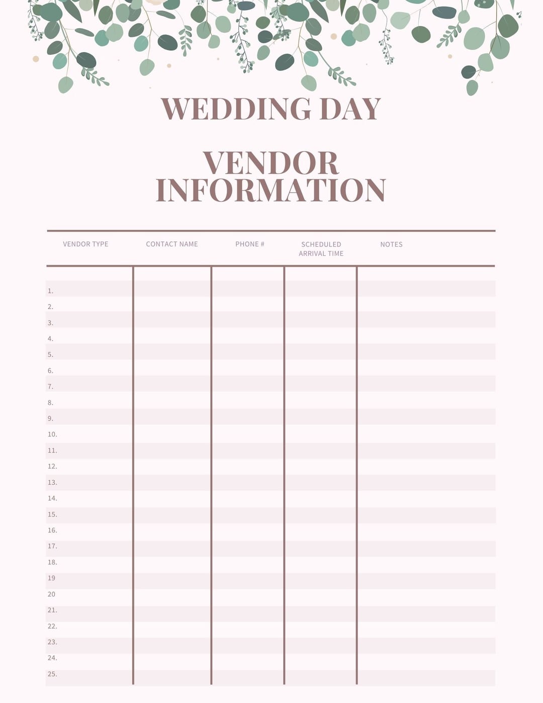 wedding-vendor-contact-sheet-fillable-instant-download-etsy