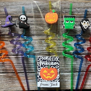 Halloween Kids Party Favors, Halloween Gift, Trick or Treat, Classroom Gifts, Halloween, Halloween Class Favor