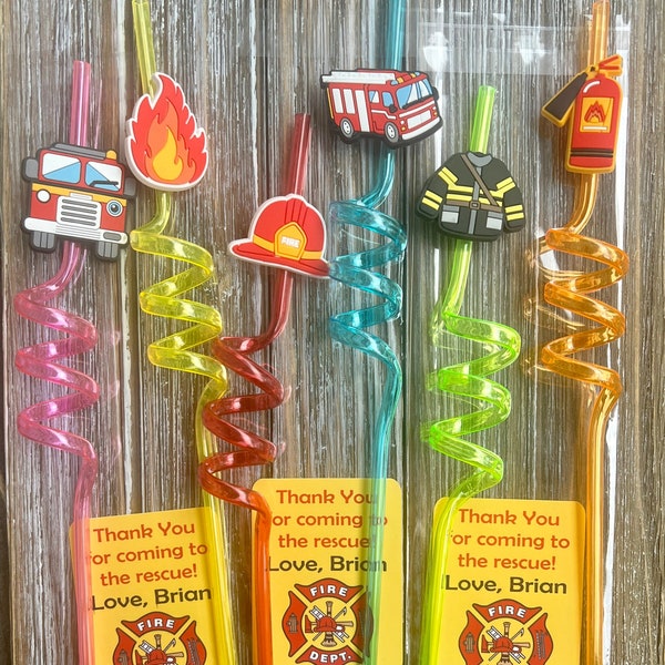 Fireman Birthday Party Favors , Firetruck Party Favors, Fire Department Gifts , Birthday Gift, Party Favors, Kids Birthday Party, Gifts