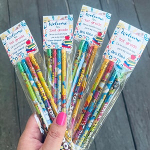 Personalized Back To School Pencil Gift Favors , Pencils, Students Gifts From Teacher , Students Party Favors , Classroom Gifts, Kids Gifts
