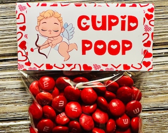 Cupid Poop Funny Valentines Day Gag Gift, Valentines Day Funny Gift, Sweet Gift, Party Favors, Valentines Day Candy, Galentine’s Day Gift