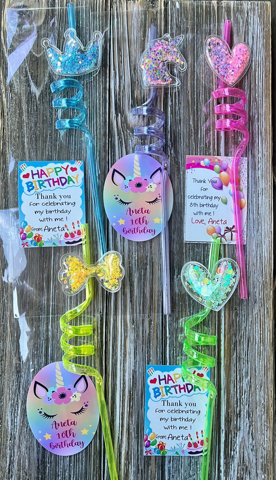 Unicorn Party Wall Decor, Unicorn Birthday Banner Wall Decal