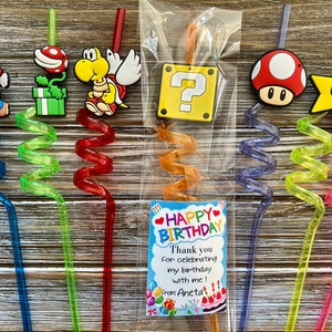 Mario Games Birthday Party Favors, Games Party Favors, Kids Birthday Gift, Personalized Gifts, Party Favors