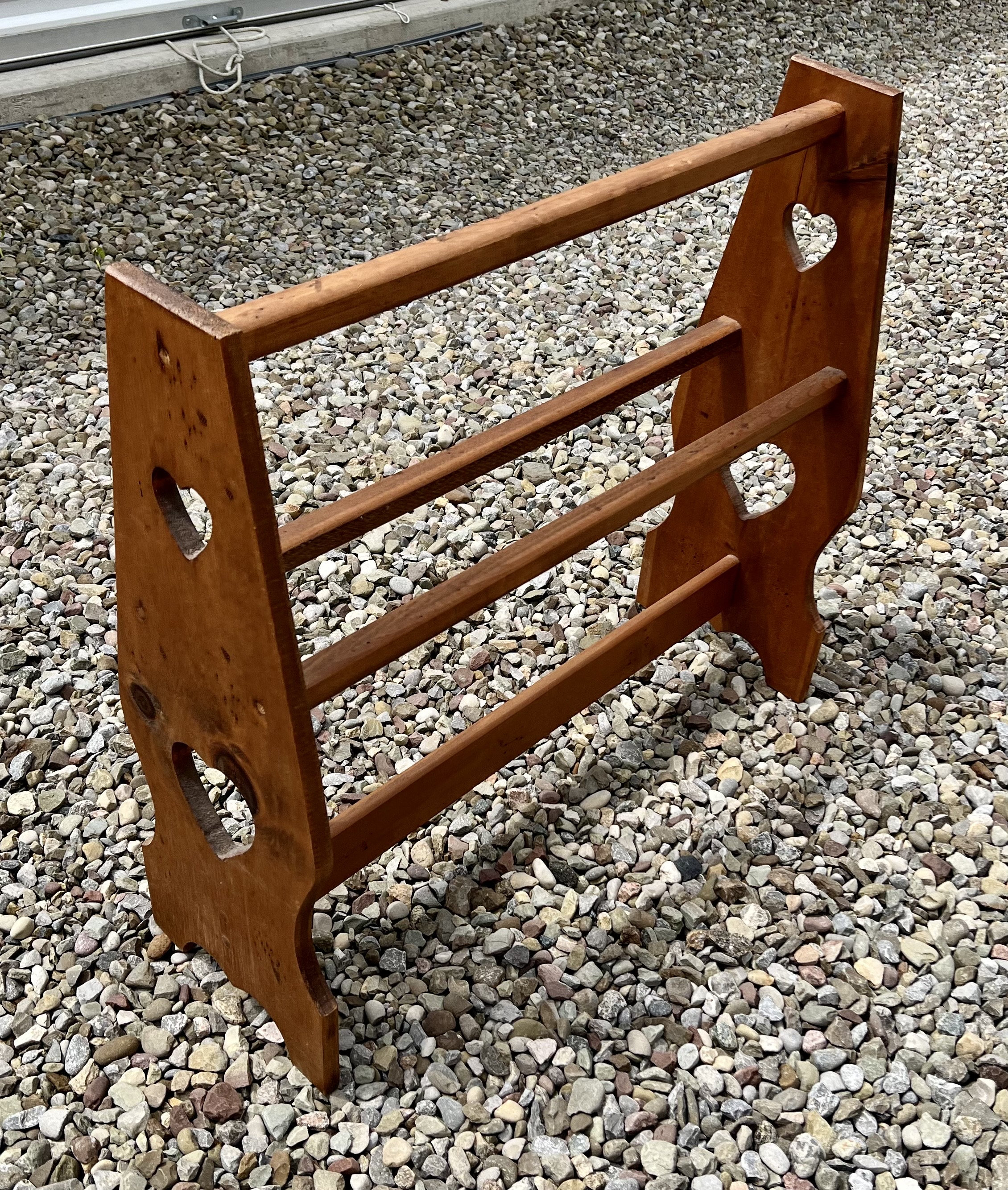 キルトラック　キルトスタンド　ビンテージ　Wooden Quilt Rack キルトラック キルトスタンド ビンテージ Wooden Quilt Rack
