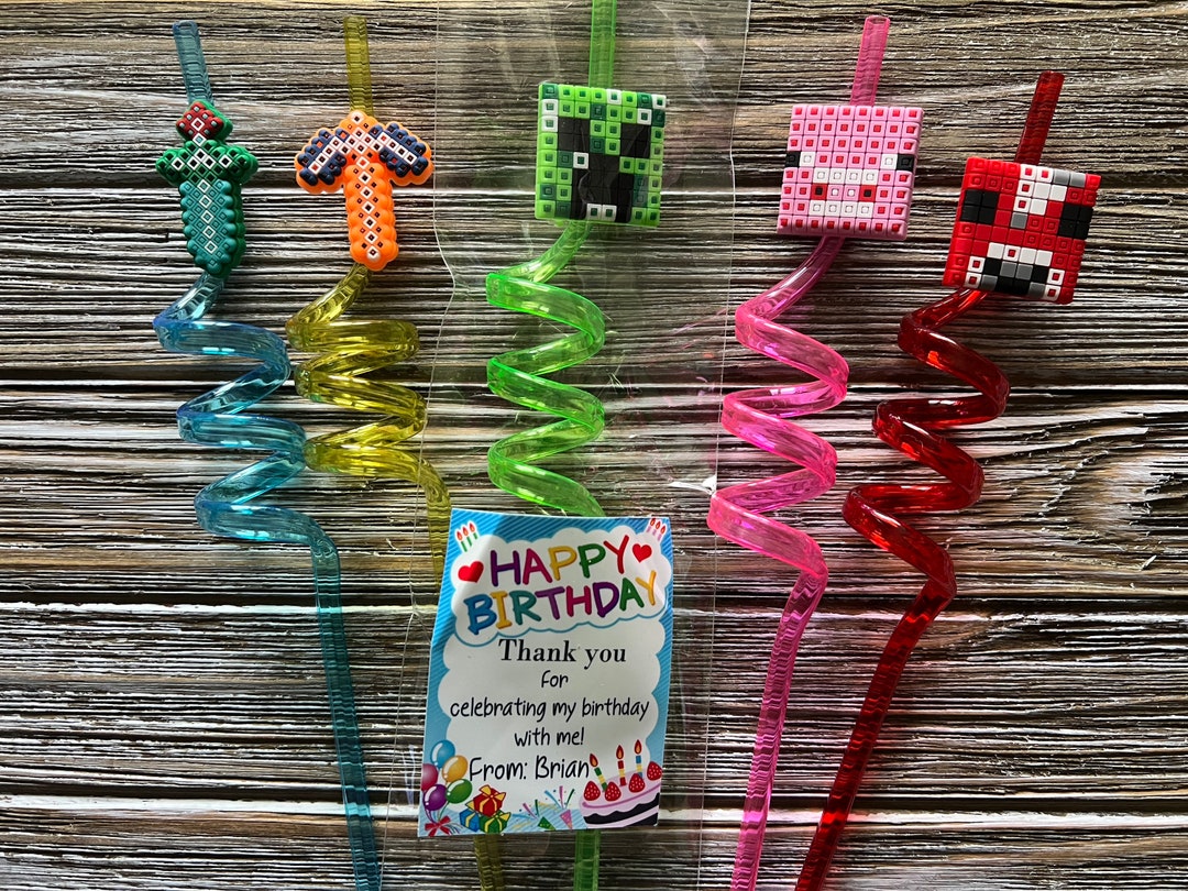 Minecraft Birthday Party Favors, Kids Birthday, Kids Gift, Games
