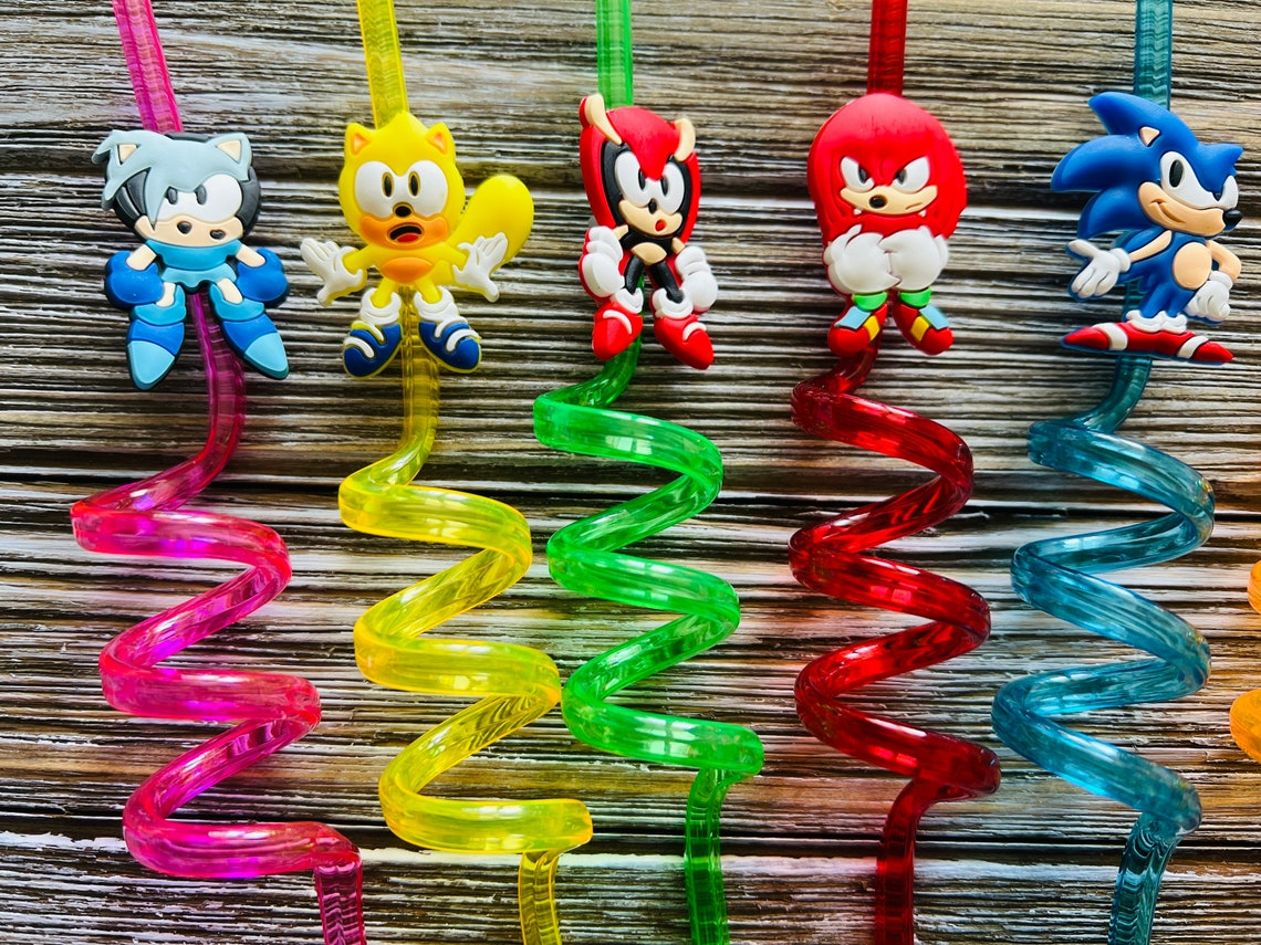 Sonic Inspired Kids Party Favors Kids Birthday Gift Party Etsy