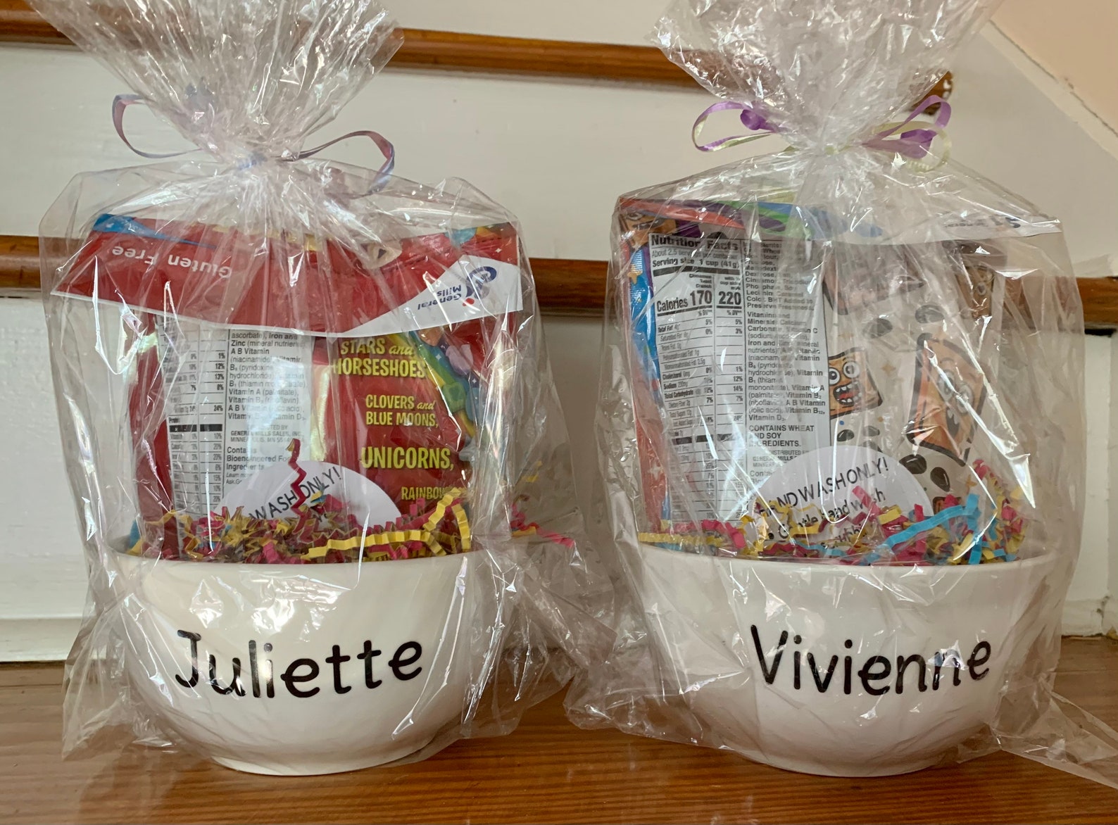 Easter Cereal Bowl Easter Gifts Gift Personalized Gift Etsy