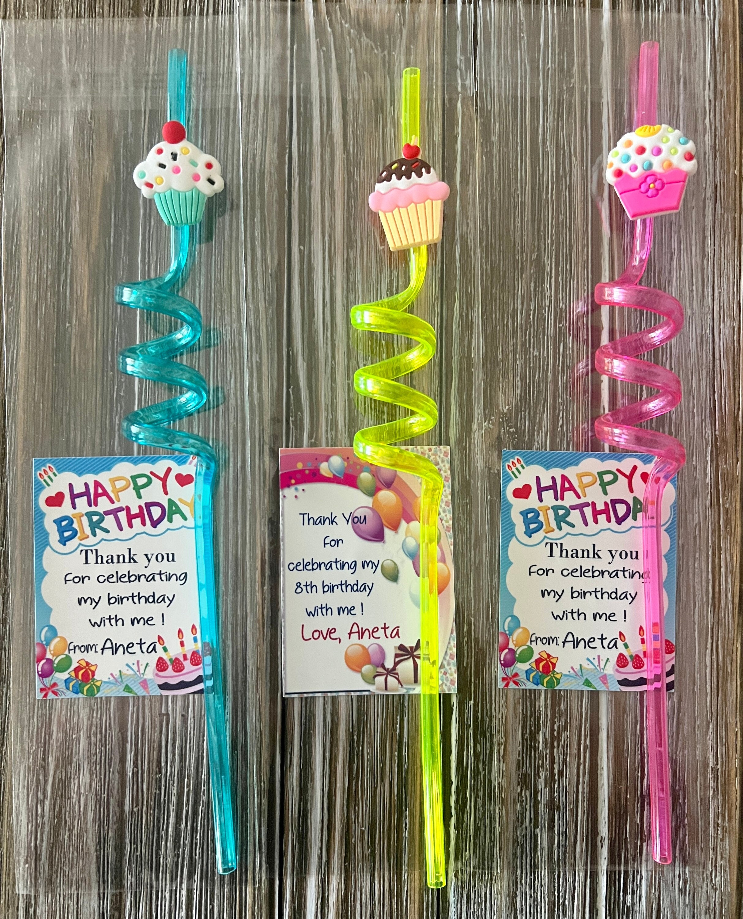 Personalized Kids Birthday Party Favors Gifts Cupcakes Party Etsy