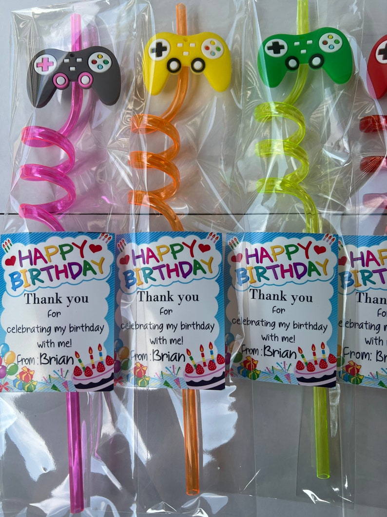 Kids Birthday Party Favors Boys Birthday Gift Gaming Party Etsy