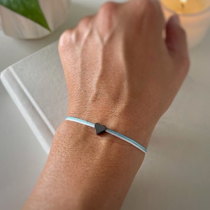 University of North Carolina Heart Adjustable Bracelet, University of North Carolina Tar Heels Bracelet