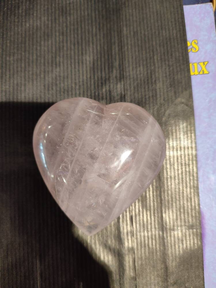Coeur Quartz Rose