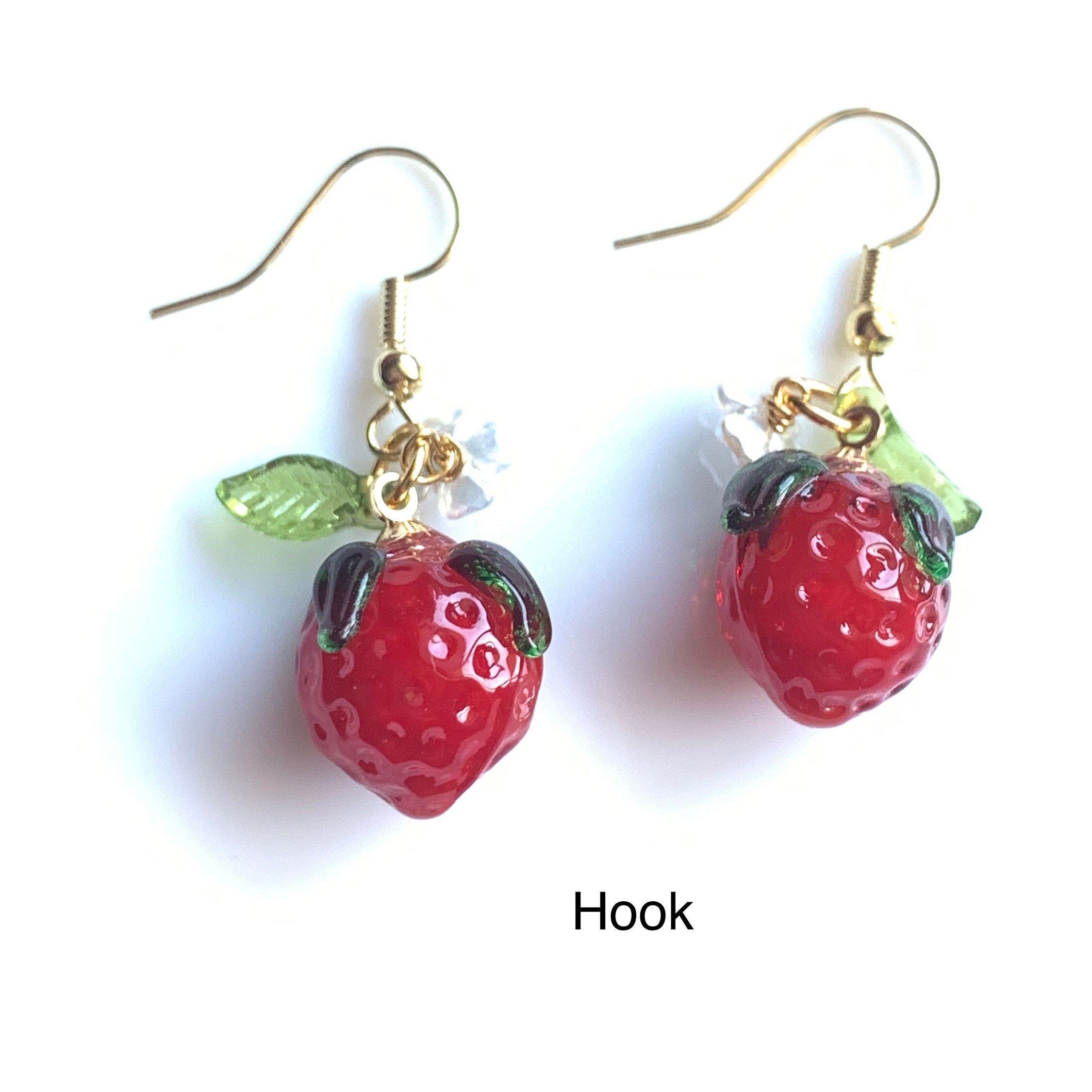 ■VINTAGE HOLLYWOOD■ Fruit Drop Earrings VH2336EA014B Classic Lolita Fruit Earrings – Susan Alexandra